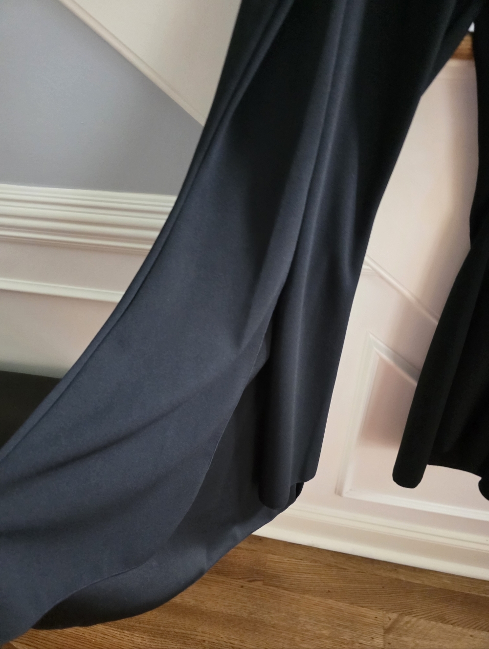 INC International Concepts Black Split Flare Pants - Picture 3 of 5